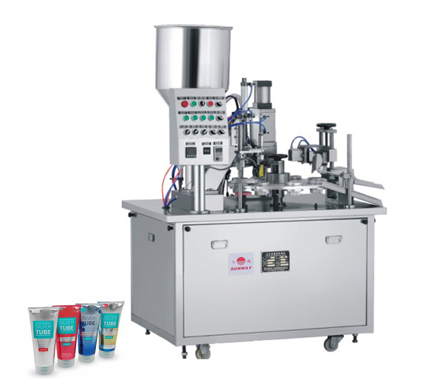 External heat filling and sealing machine